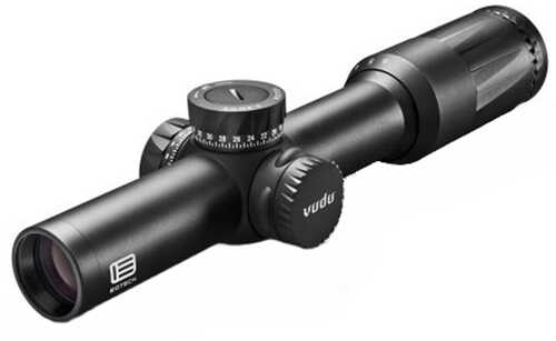 Eotech Vdu16FFSR1G Vudu FFP Black Hardcoat Anodized 1-6X 24mm 30mm Tube Illuminated Green SR1-MRAD Reticle Features Thro